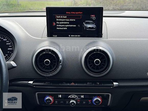 "MİRAY" 2016 A3 1.6TDI DESİGN LİNE 96.000 KM DE KREDİ KARTI