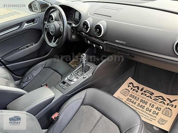 "MİRAY" 2016 A3 1.6TDI DESİGN LİNE 96.000 KM DE KREDİ KARTI