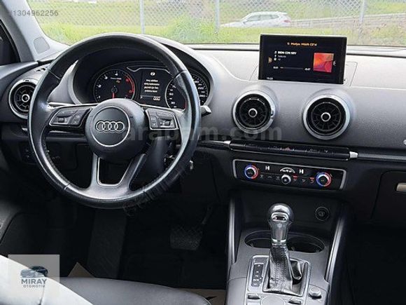 "MİRAY" 2016 A3 1.6TDI DESİGN LİNE 96.000 KM DE KREDİ KARTI