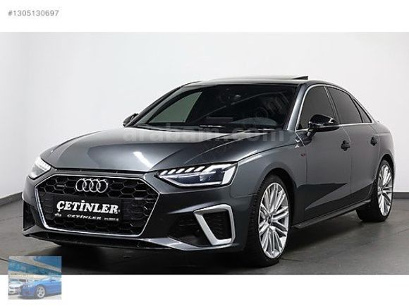 ÇETİNLERDEN 2023 A4 SEDAN 40 TDİ İÇ DIŞ S-LİNE 204 BG ISITMA