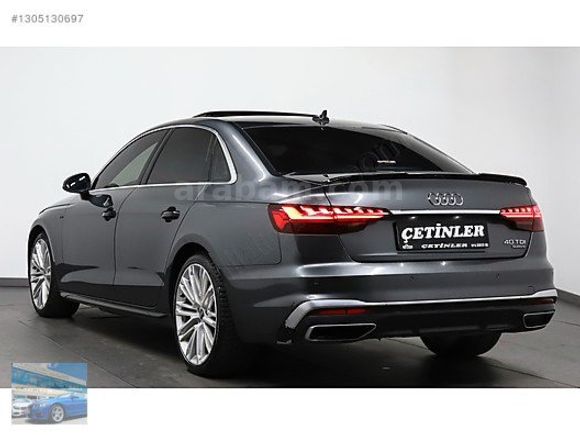 ÇETİNLERDEN 2023 A4 SEDAN 40 TDİ İÇ DIŞ S-LİNE 204 BG ISITMA