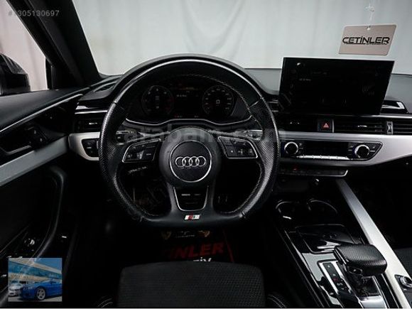 ÇETİNLERDEN 2023 A4 SEDAN 40 TDİ İÇ DIŞ S-LİNE 204 BG ISITMA