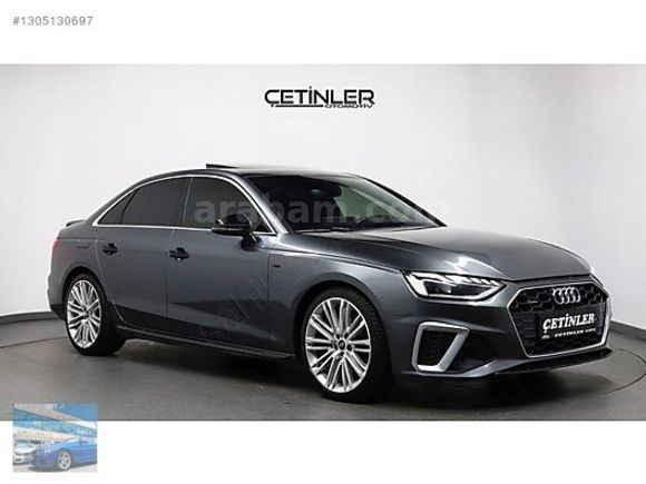 ÇETİNLERDEN 2023 A4 SEDAN 40 TDİ İÇ DIŞ S-LİNE 204 BG ISITMA