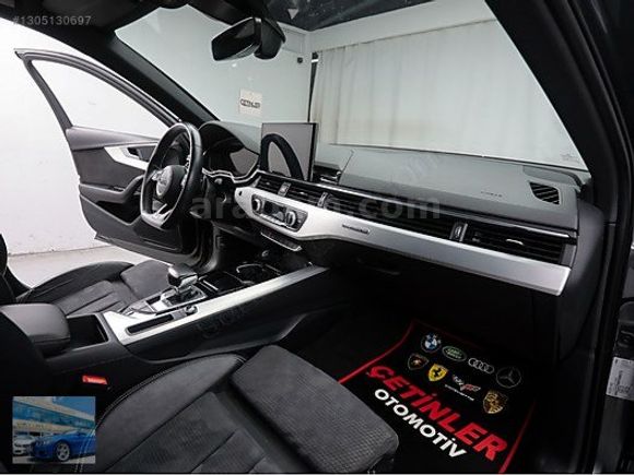 ÇETİNLERDEN 2023 A4 SEDAN 40 TDİ İÇ DIŞ S-LİNE 204 BG ISITMA