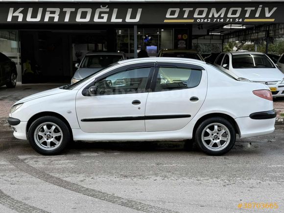KURTOĞLU OTOMOTİV DEN 2008 PEUGEOT 206 SEDAN AİLE ARACI