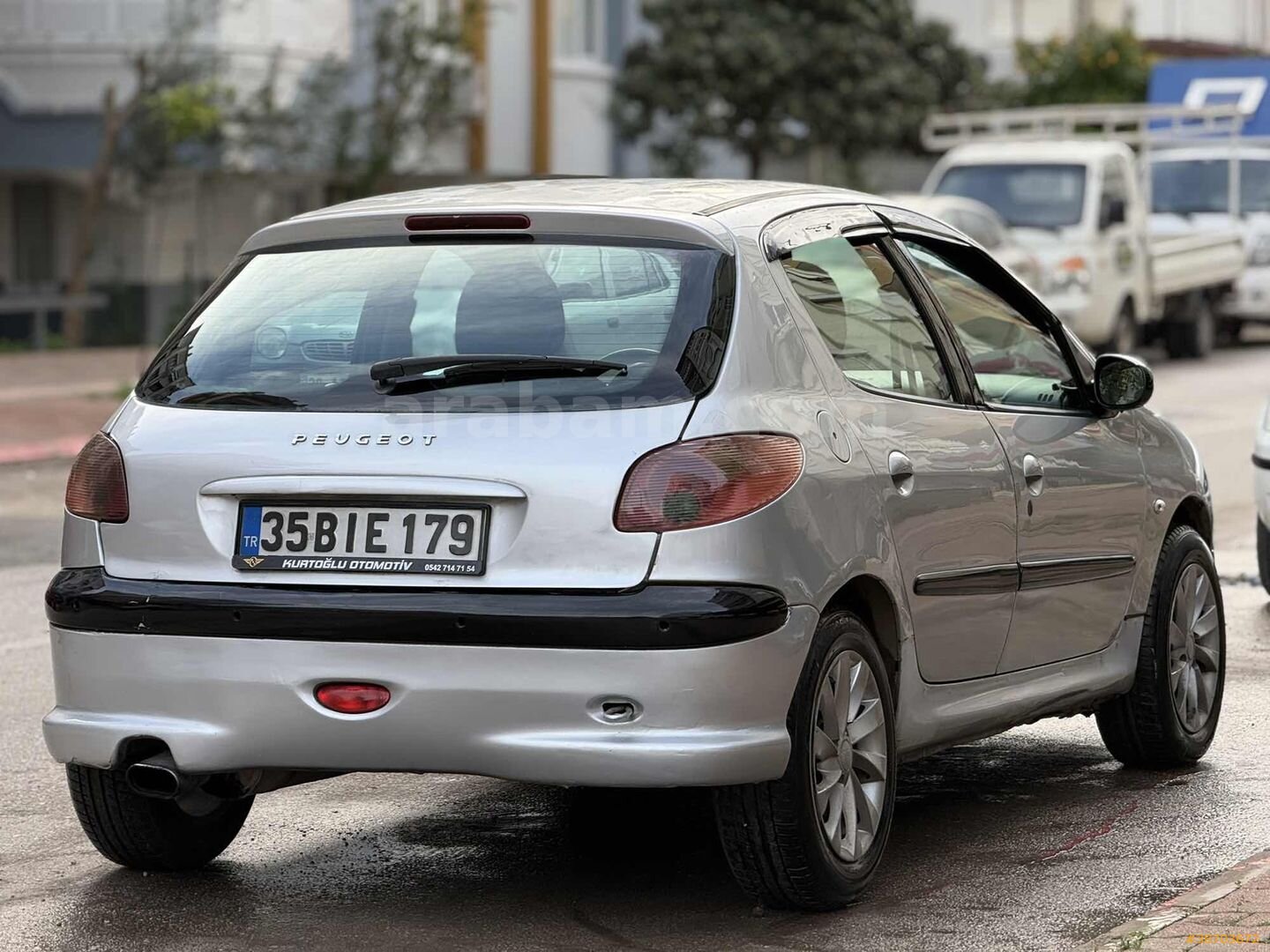 Galeriden Peugeot 206 1.4 HDi X-line 2003 Model Antalya 255.000 km Gri 6