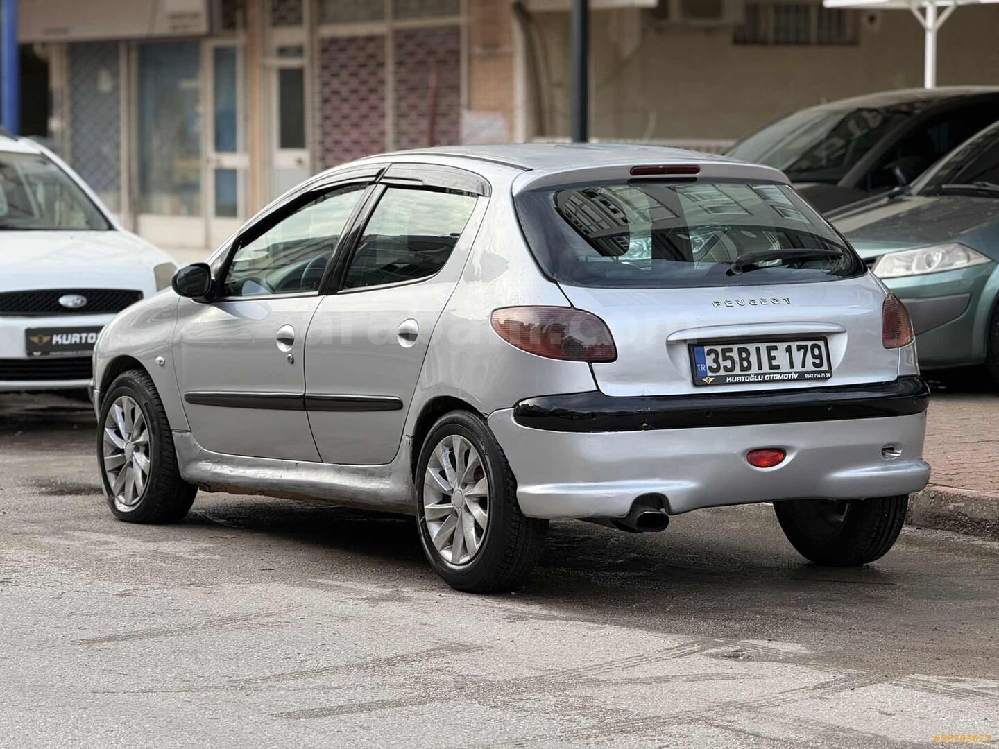 Galeriden Peugeot 206 1.4 HDi X-line 2003 Model Antalya 255.000 km Gri 4