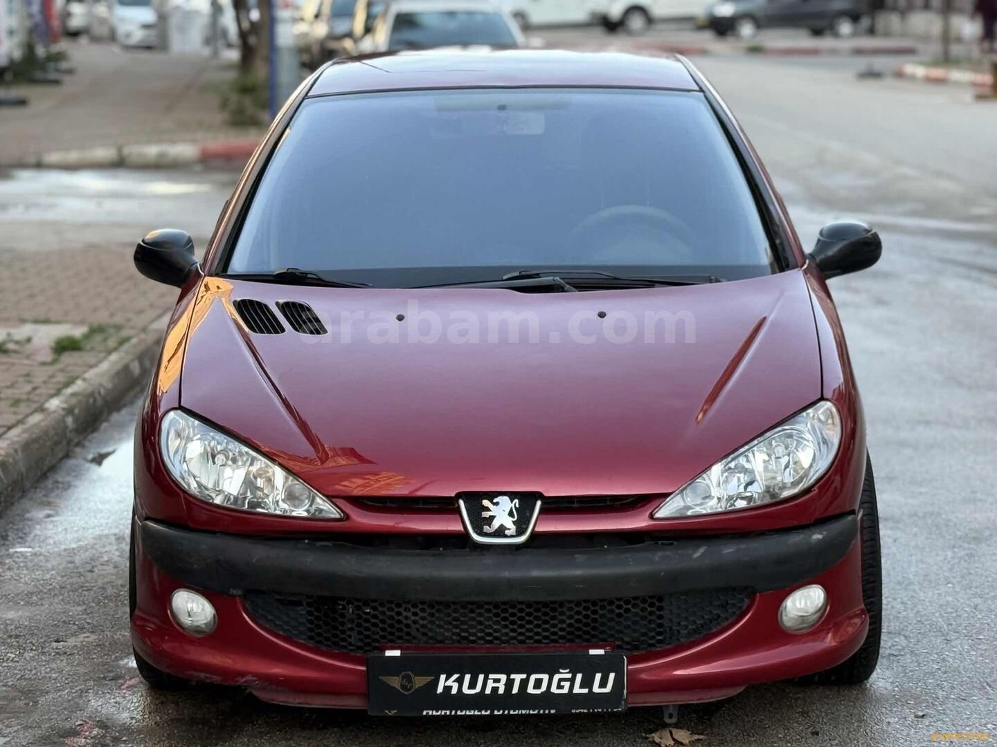 Galeriden Peugeot 206 1.4 HDi X-line 2003 Model Antalya 320.000 km Bordo 2