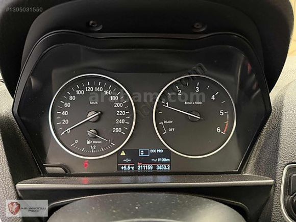 ASLANOĞLU PLAZA'DAN 2015 BMW 116d ED EFFİCİENT DYNAMİCS BOYASIZ