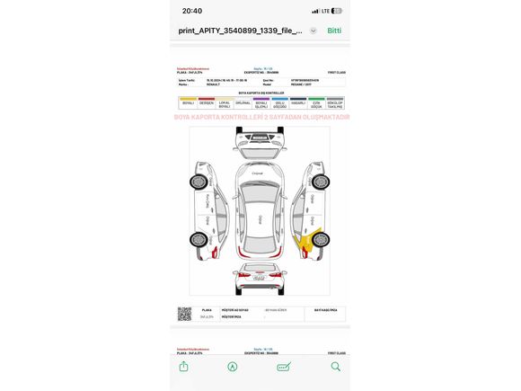 Sahibinden Renault Megane 1.5 dCi Touch 2017 Model 