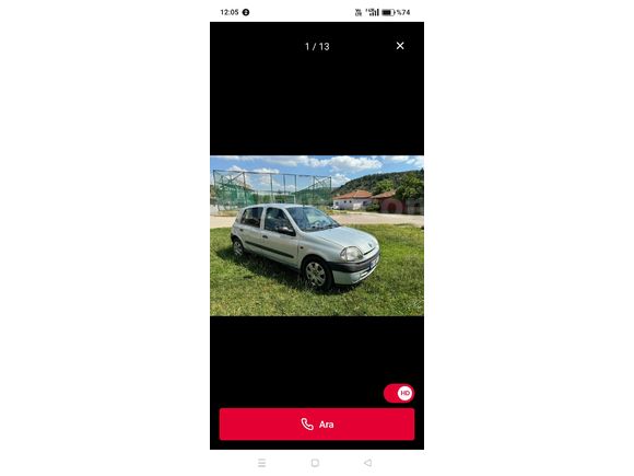 Sahibinden Renault Clio 1.4 RTA 2000 Model