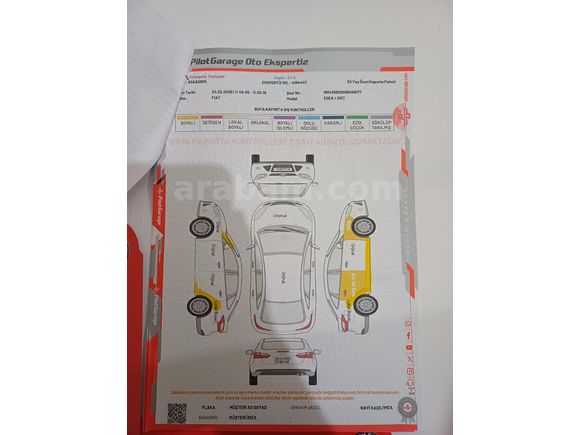 Sahibinden Fiat Egea 1.3 Multijet Easy Plus 2017 Model tramersiz