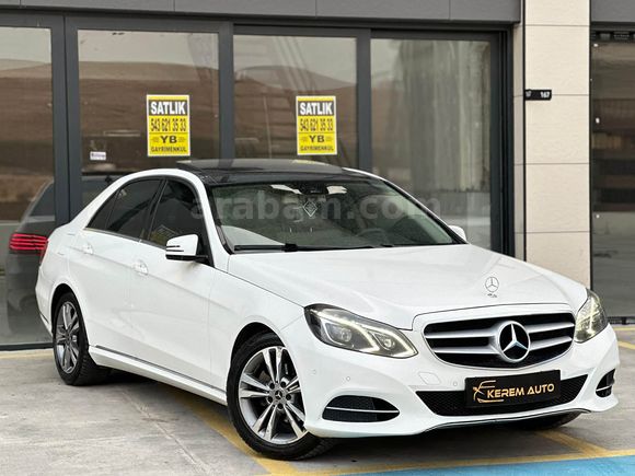 2014 MERCEDES E180 ELİTE 199 BİN'DE CAMTAVANLI HATASIZ AYARINDA+