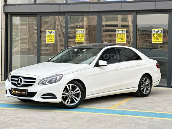 2014 MERCEDES E180 ELİTE 199 BİN'DE CAMTAVANLI HATASIZ AYARINDA+