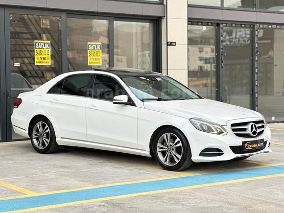 2014 MERCEDES E180 ELİTE 199 BİN'DE CAMTAVANLI HATASIZ AYARINDA+