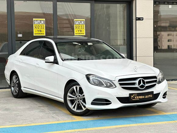 2014 MERCEDES E180 ELİTE 199 BİN'DE CAMTAVANLI HATASIZ AYARINDA+