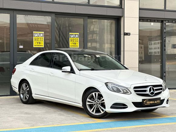 2014 MERCEDES E180 ELİTE 199 BİN'DE CAMTAVANLI HATASIZ AYARINDA+