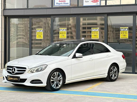 2014 MERCEDES E180 ELİTE 199 BİN'DE CAMTAVANLI HATASIZ AYARINDA+