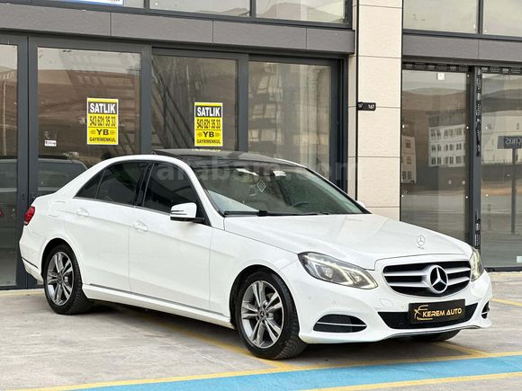 2014 MERCEDES E180 ELİTE 199 BİN'DE CAMTAVANLI HATASIZ AYARINDA+