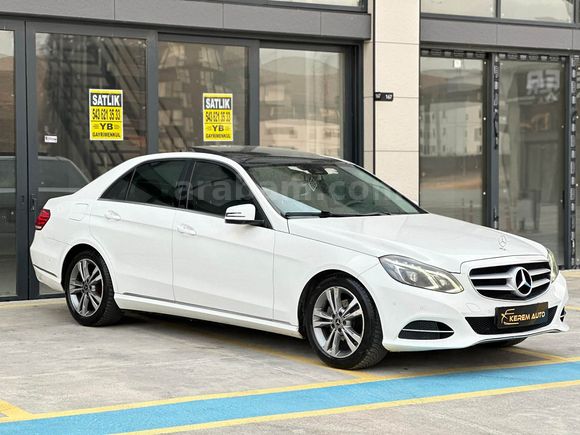 2014 MERCEDES E180 ELİTE 199 BİN'DE CAMTAVANLI HATASIZ AYARINDA+