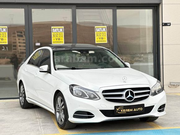 2014 MERCEDES E180 ELİTE 199 BİN'DE CAMTAVANLI HATASIZ AYARINDA+