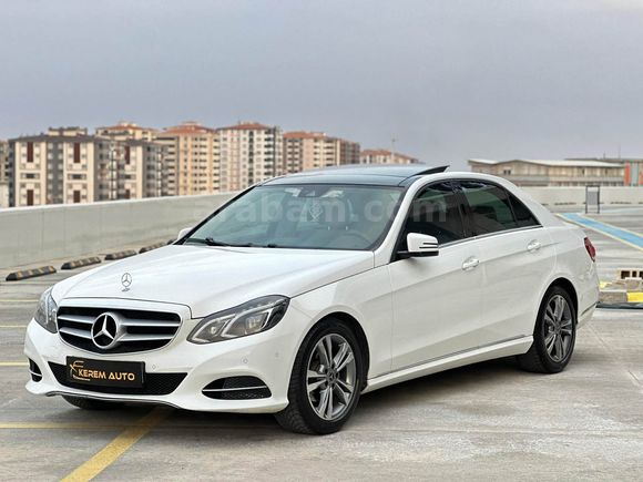 2014 MERCEDES E180 ELİTE 199 BİN'DE CAMTAVANLI HATASIZ AYARINDA+