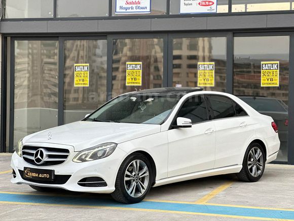 2014 MERCEDES E180 ELİTE 199 BİN'DE CAMTAVANLI HATASIZ AYARINDA+