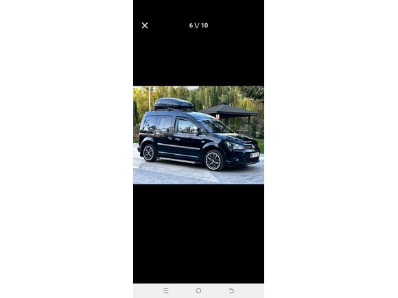 Sahibinden Volkswagen Caddy 1.6 TDI Trendline 2013 Model  2.006 km Siyah