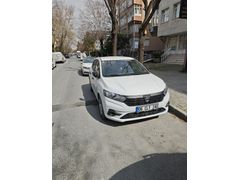 Sahibinden Dacia Sandero 1.0 T Comfort 2021 Model  73.600 km Beyaz
