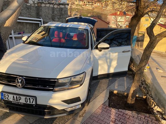 Volkswagen Tiguan 1.6 TDi Comfortline 2018 Model  348.000 km Beyaz