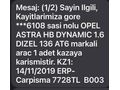 EKSPERTİZLİ+TRAMER BİLGİSİ+KIŞ PAKETLİ+SAHİBİNDEN +BELGELİ ŞEFFAF (Astra 1.6 CDTI Dynamic 2015 Model  Otomatik Vites)