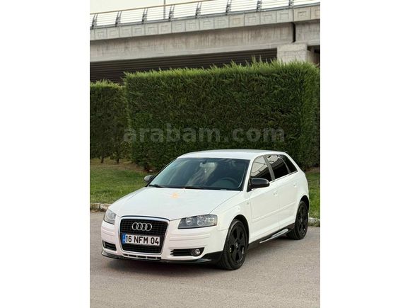 Sahibinden Audi A3 Sportback 1.4 TFSI Ambition 2008 Model  230.000 km Beyaz