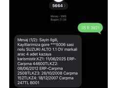 BAYANDAN TEMİZ ALTO DÜŞÜK KM ACİL SATILIK
