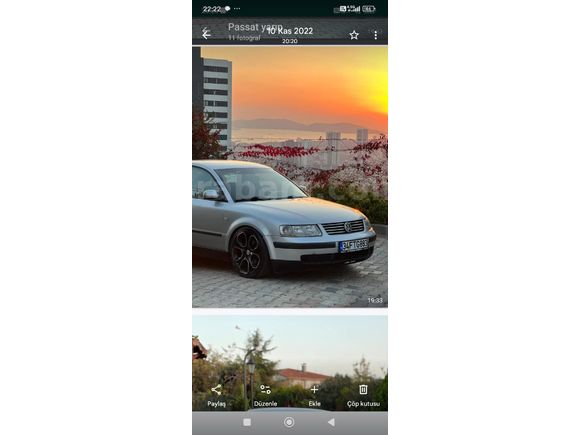 Sahibinden Volkswagen Passat 1.8 T Comfortline 1998 Model