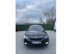 Sahibinden dolular dolusu Skoda SuperB 1.6 TDI Prestige 2015 Model  185.000 km Siyah