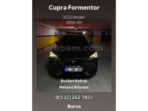 BURSA’da Sahibinden Cupra Formentor 1.5 TSI 2023 Model 