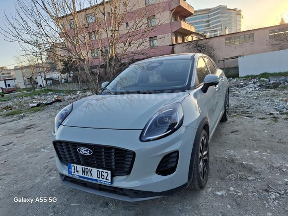 Sahibinden Ford Puma 1.0 EcoBoost Hybrid Titanium 2025 Model  6.001 km Yeşil (metalik)