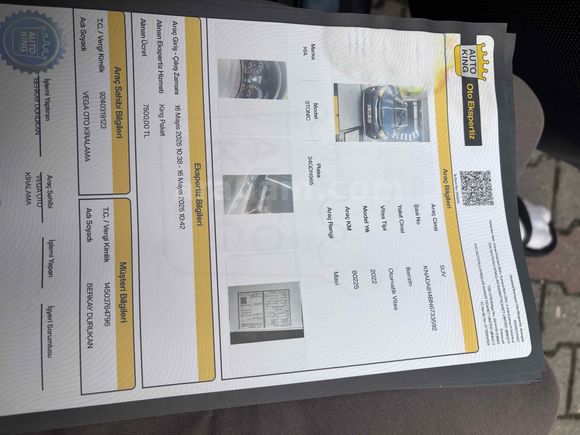 Sahibinden Kia Stonic 1.4 MPI Cool 2022 Model 
