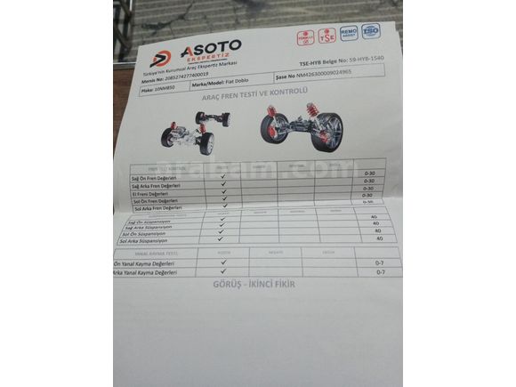 Sahibinden Fiat Doblo Combi 1.6 Multijet Premio 2010 Model