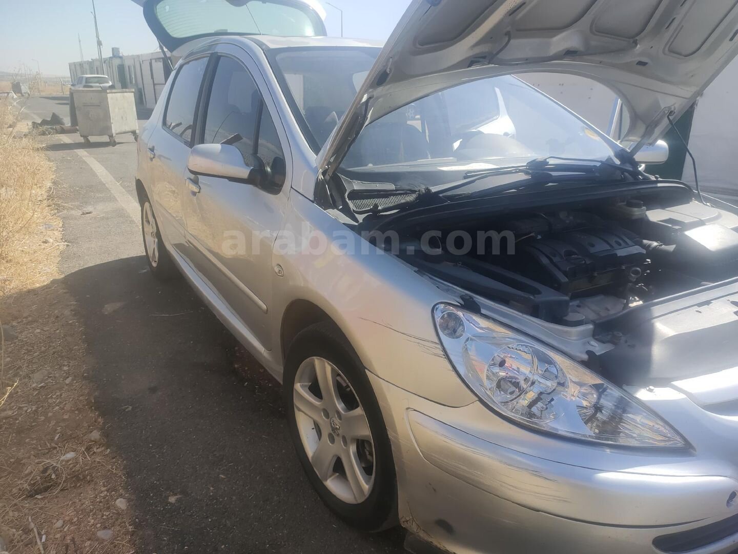 Sahibinden Peugeot 307 1.6 XR 2002 Model Adıyaman 400.000 km Gri (Gümüş) 4