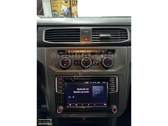 HATASIZ VOLKSWAGEN CADDY 2.0 TDI DSG EXCLUSIVE FULL+FULL