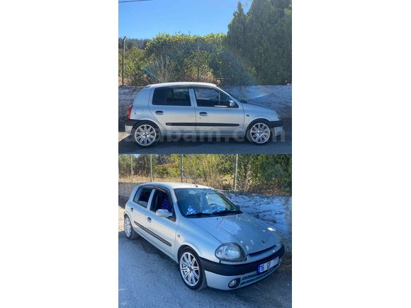 Sahibinden Renault Clio 1.4 RTA 2001 Model  260.000 km Gri