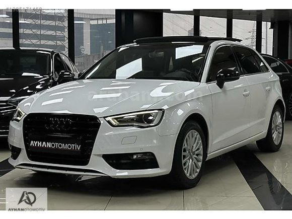 480.000TL PEŞİNATLA KALANI 48AY VADE İMKANI-AUDİ A3 CAM TAVANLI