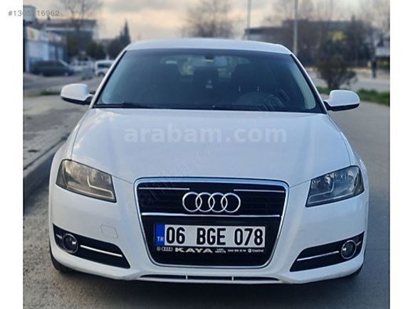 2012 model audi A3 1.6 TDI otomatik vites
