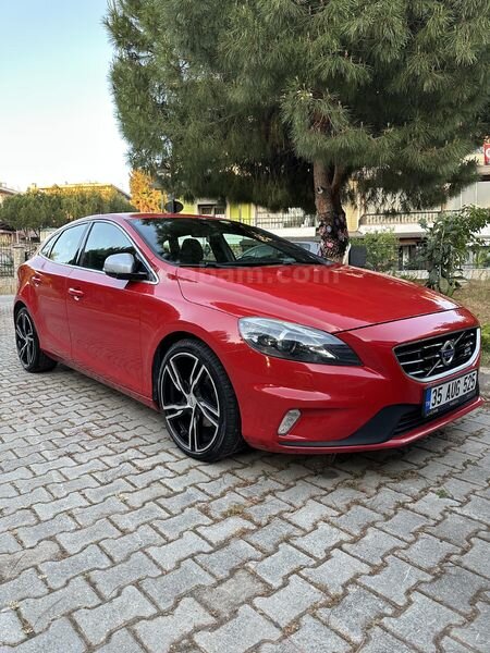 Sahibinden Volvo V40 1.6 D R-Design 2015 Model İzmir 103.000 km Kırmızı