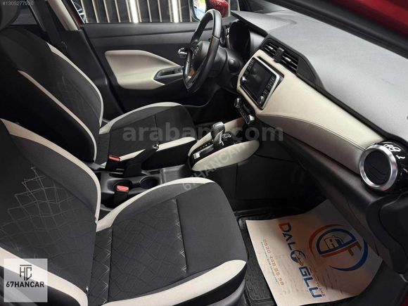 49.000 KM'DE 2021 MODEL NISSAN MICRA 1.0 TEKNA OTOMATİK-İLK EL