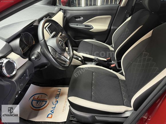 49.000 KM'DE 2021 MODEL NISSAN MICRA 1.0 TEKNA OTOMATİK-İLK EL