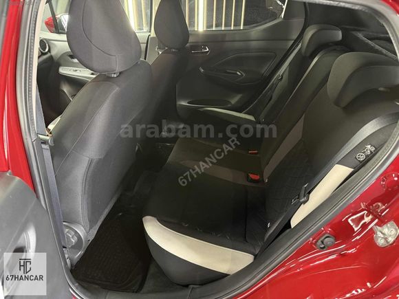 49.000 KM'DE 2021 MODEL NISSAN MICRA 1.0 TEKNA OTOMATİK-İLK EL