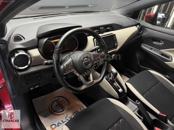 49.000 KM'DE 2021 MODEL NISSAN MICRA 1.0 TEKNA OTOMATİK-İLK EL