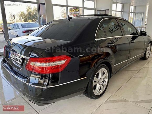 2011 MERCEDES E350 CDI 4 MATIC PREMIUM CAM TAVAN 1 LOKAL BAKIMLI